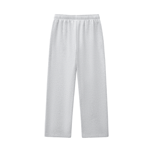Gray sweatpants on a white background
