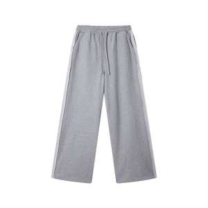 Gray sweatpants on a white background