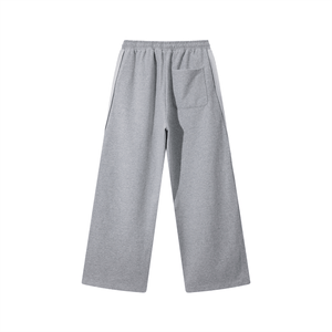Gray sweatpants on a white background