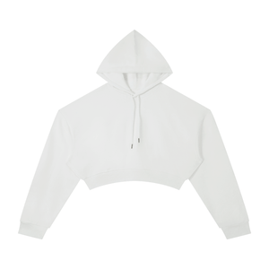 White hoodie on a white background