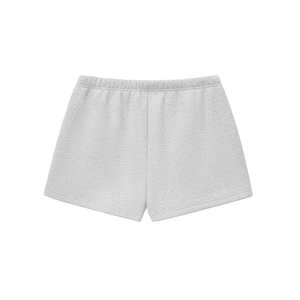 Gray shorts on a white background