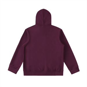 Maroon hoodie on a white background