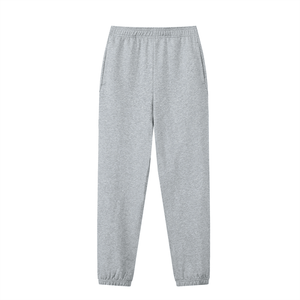 Gray sweatpants on a white background