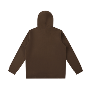 Brown hoodie on a white background