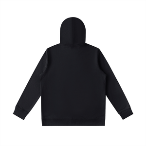 Black hoodie on a white background
