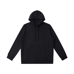 Black hoodie on a white background