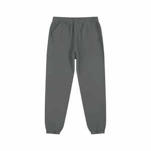 Gray sweatpants on a white background