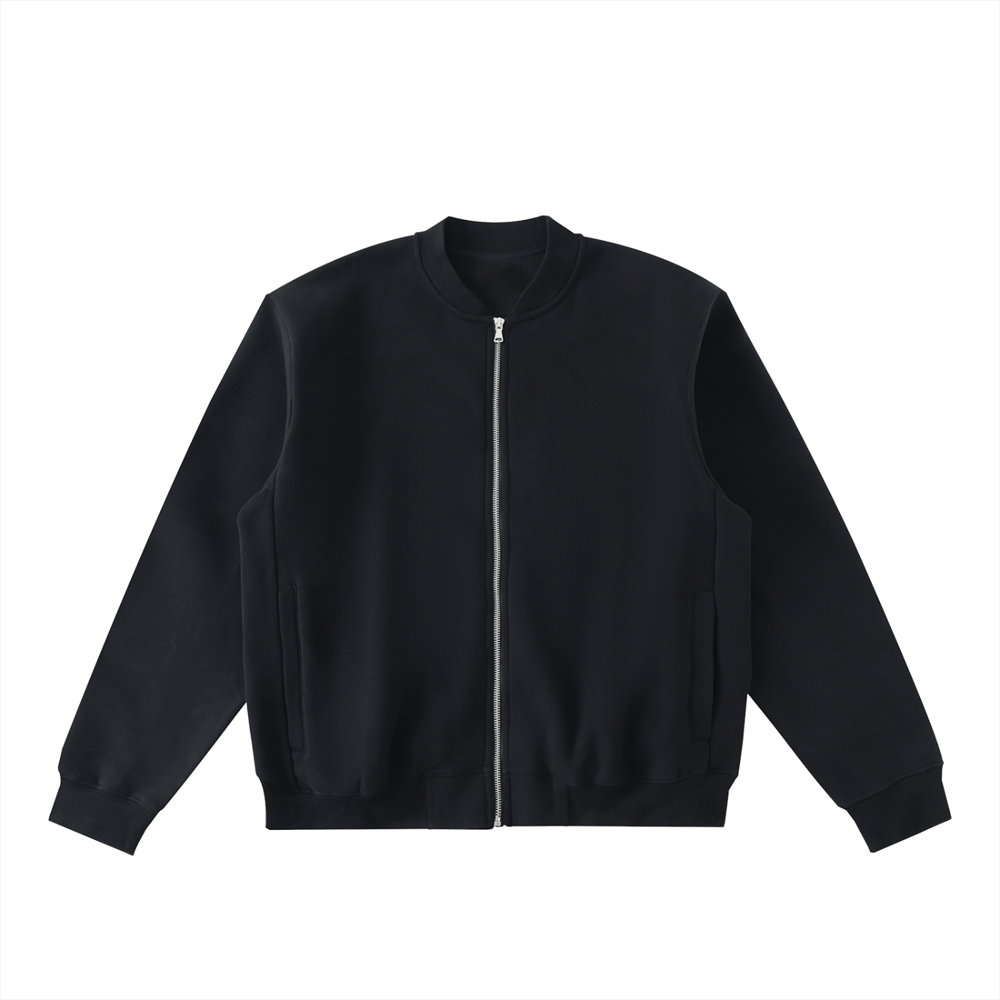 Black jacket on a white background