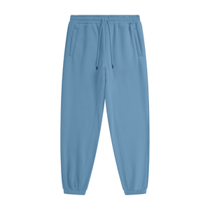 Gray sweatpants on a white background
