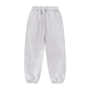 Gray sweatpants on a white background
