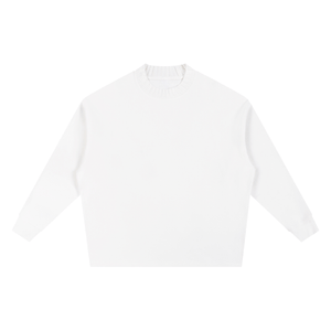White long-sleeve shirt on a white background