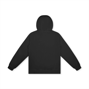 Black hoodie on a white background