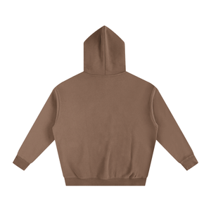 Brown hoodie on a white background