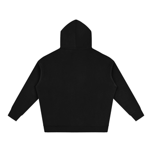 Black hoodie on a white background