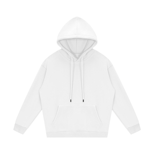 White hoodie on a white background