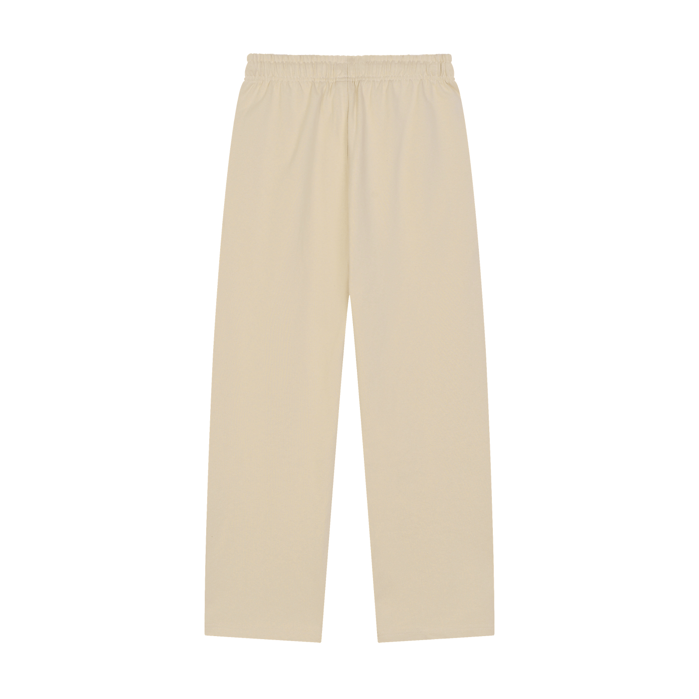 Beige pants on a white background