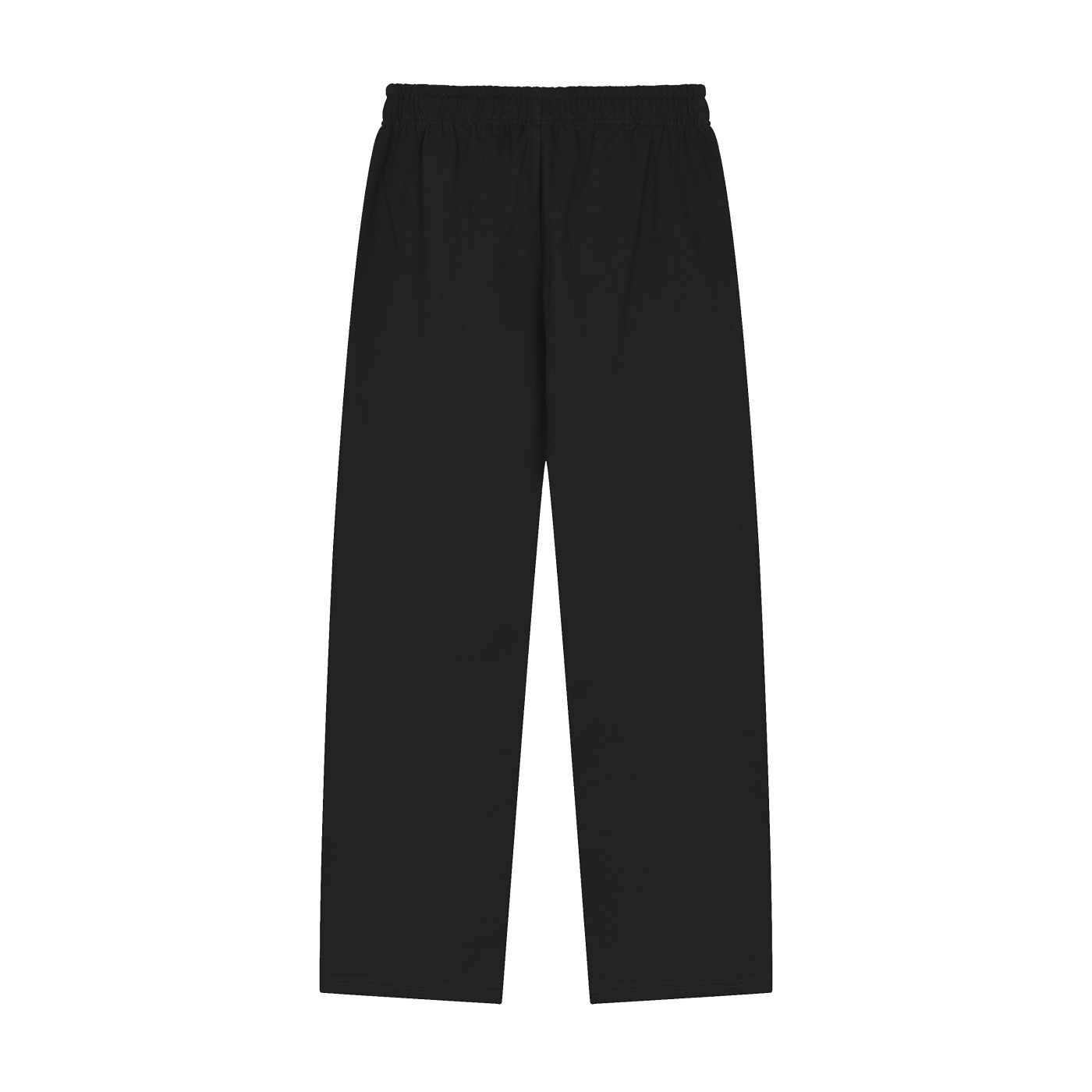 Black pants on a white background