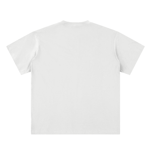 Plain white t-shirt on a white background