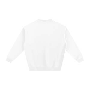 White long-sleeve crop top on a white background