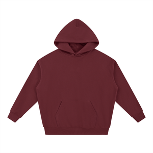 Maroon hoodie on a white background
