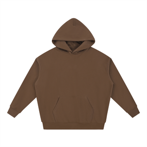 Brown hoodie on a white background