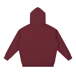 Maroon hoodie on a white background