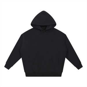 Black hoodie on a white background