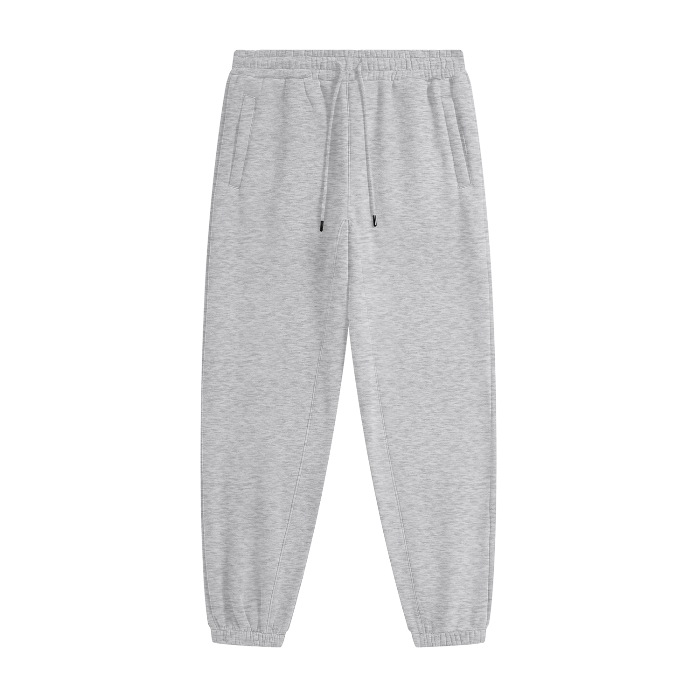 Gray sweatpants on a white background