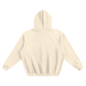 Beige hoodie on a white background