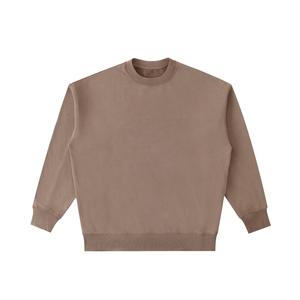 Brown sweatshirt on a white background
