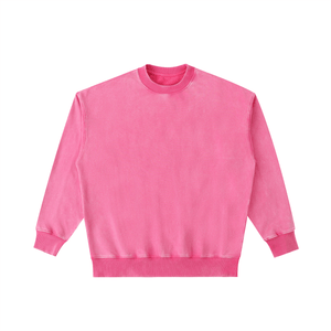 Pink sweatshirt on a white background