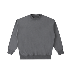 Gray sweatshirt on a white background