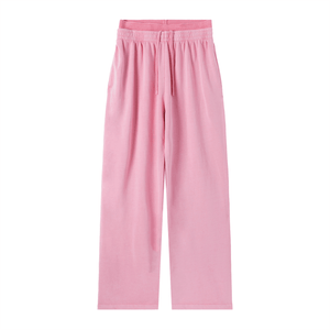 Pink pants on a white background