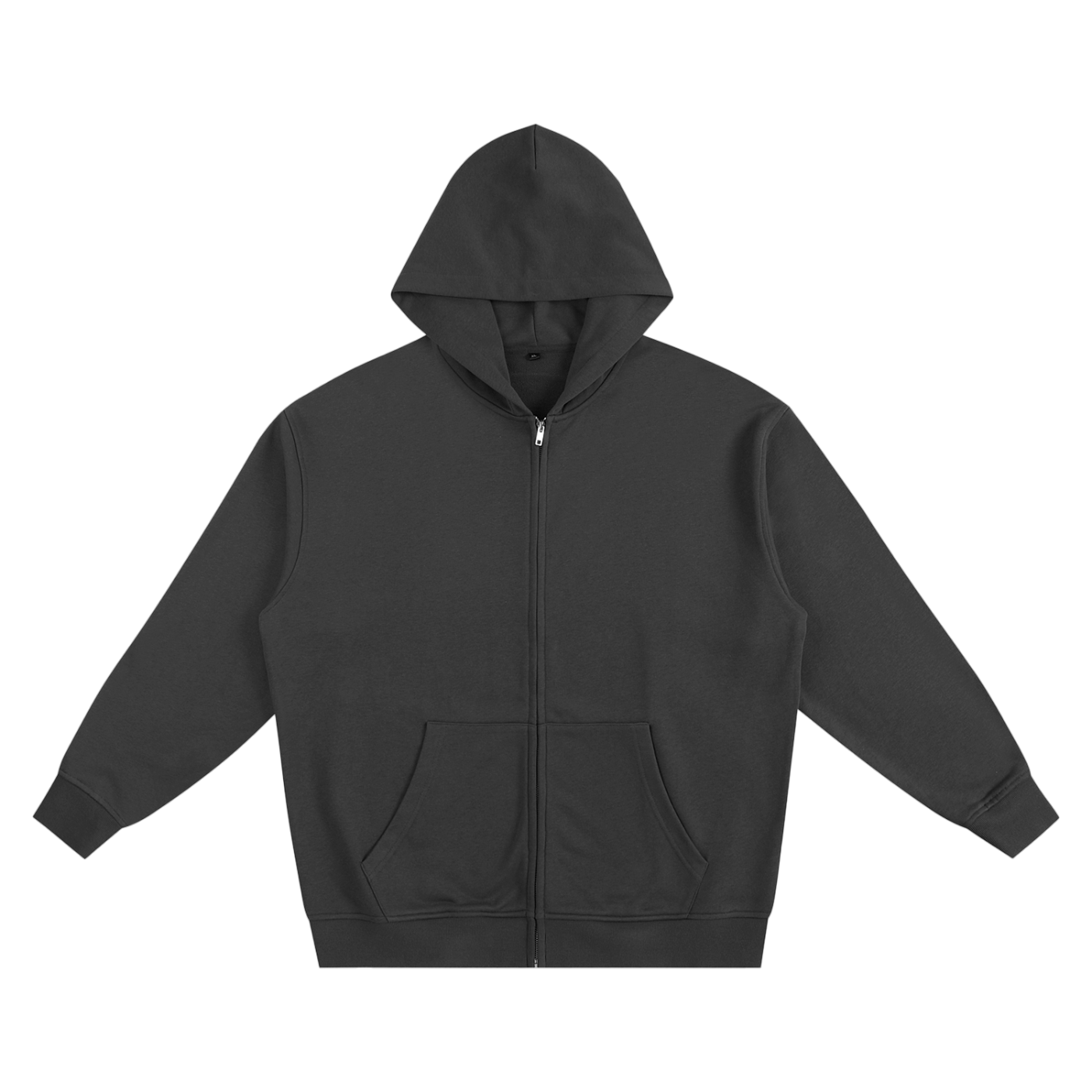 Black hoodie on a white background