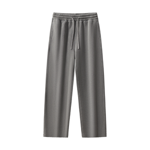 Gray pants on a white background