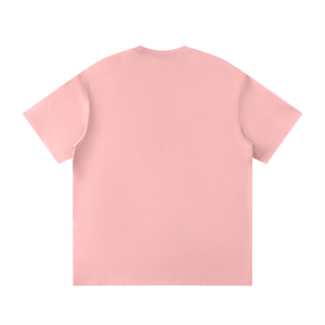 Pink t-shirt on a white background