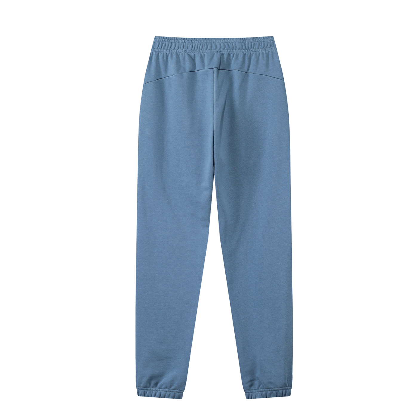 Blue sweatpants on a white background