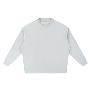 Light gray sweater on a white background