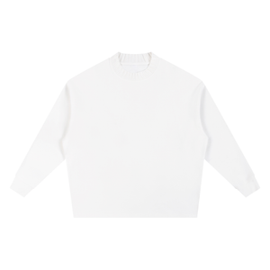 White long-sleeve shirt on a white background