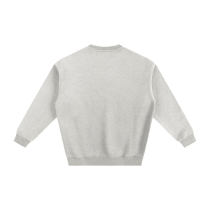 Gray sweatshirt on a white background