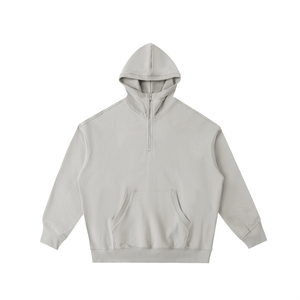 Light gray hoodie on a white background