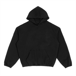 Black hoodie on a white background