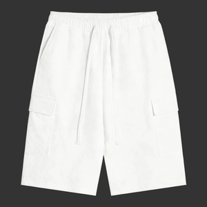White pants on a white background