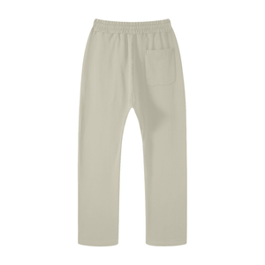 Beige pants on a white background