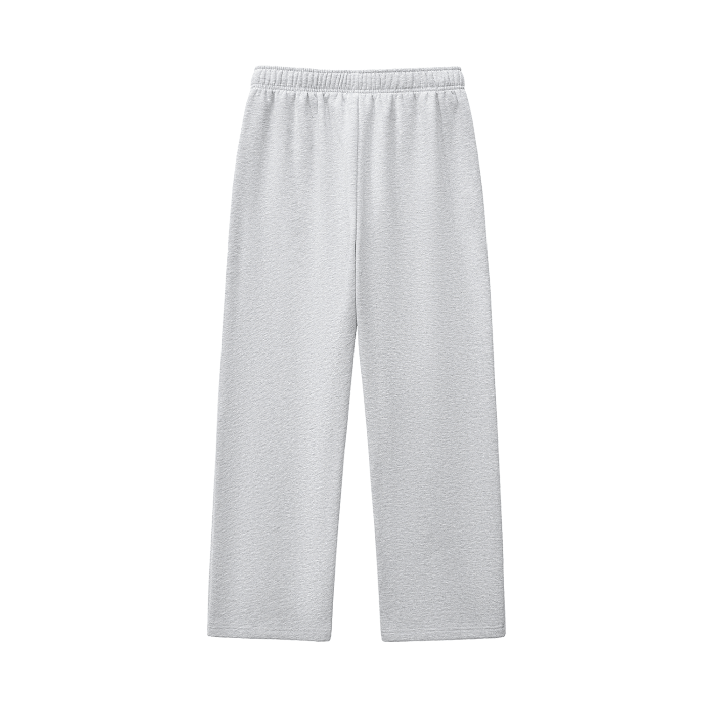 Gray sweatpants on a white background