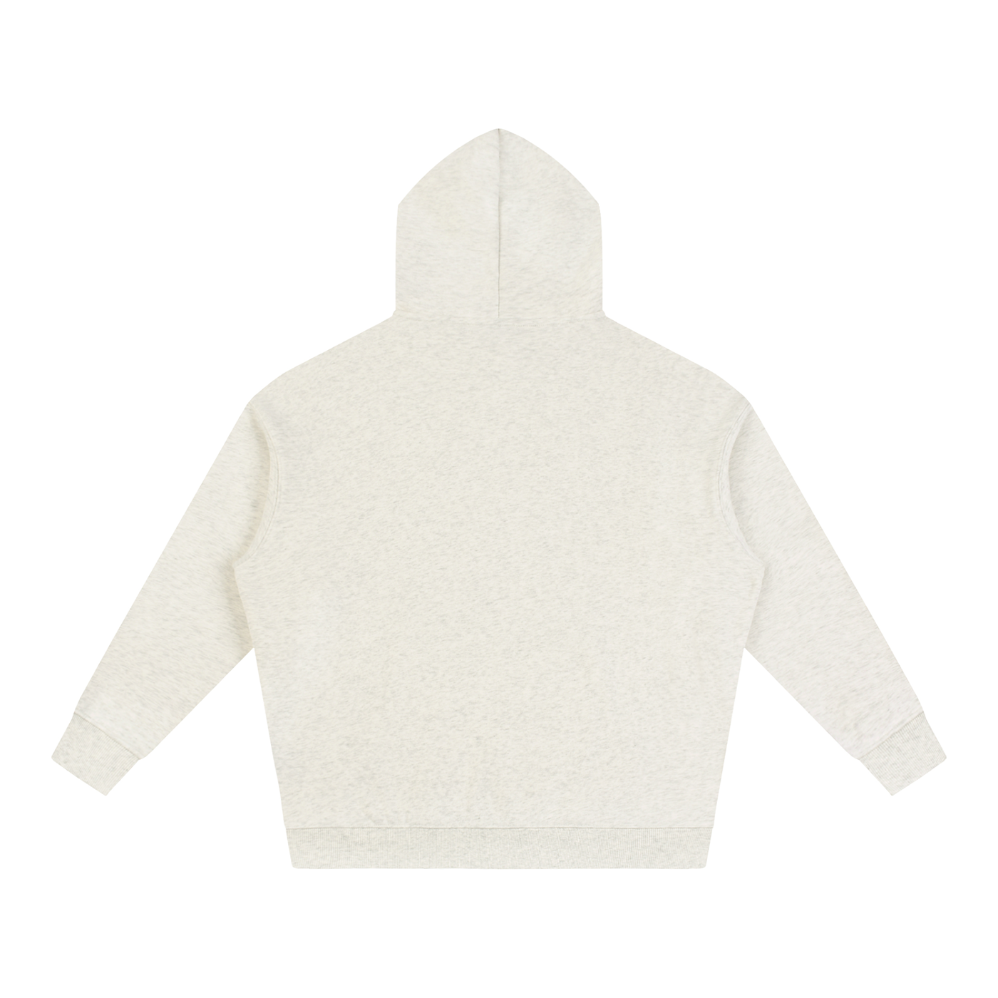 White cropped hoodie with sheer sleeves on a white background