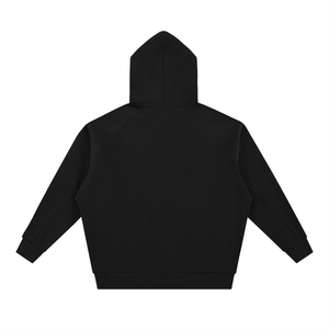 Black hoodie on a white background