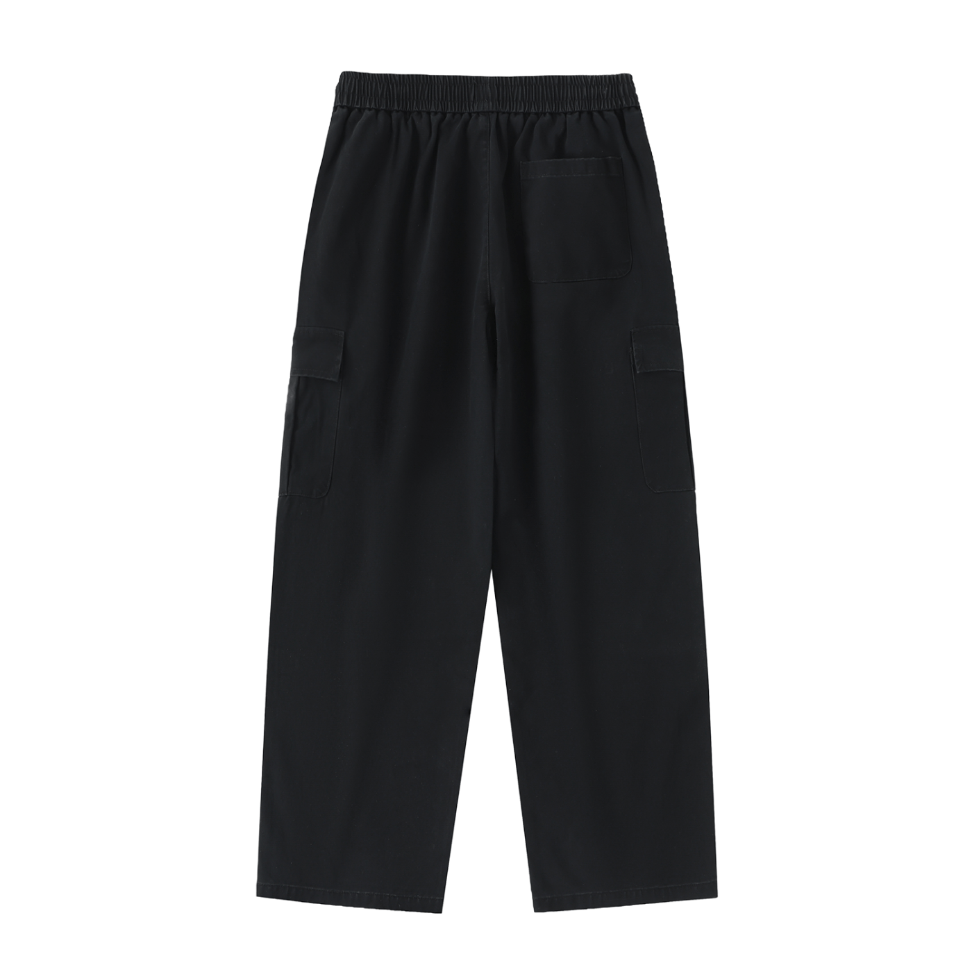 Black pants on a white background