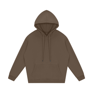 Brown hoodie on a white background
