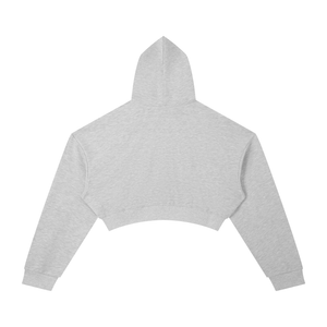Gray hoodie on a white background